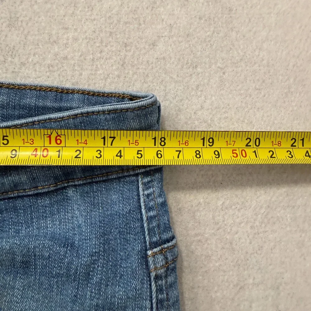 Kirkland Signature Men's Blue Denim Jeans Straight Fit Pocket Classic Size 38x30